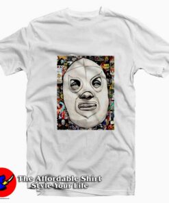 El Santo Enmascarado De Plata Graphic T-Shirt On Sale El Santo Enmascarado De Plata Graphic T-Shirt On Sale