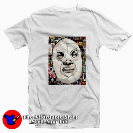 El Santo Enmascarado De Plata Graphic T-Shirt On Sale