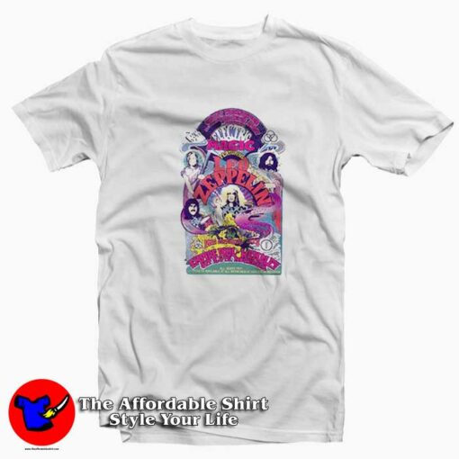 Electric Magic Featuring Led Zeppelin T-shirt On Sale