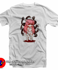 Elfen Lied Queen Of The Diclonius Race Unisex T-Shirt On Sale Elfen Lied Queen Of The Diclonius Race Unisex T-Shirt On Sale