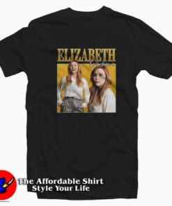 Elizabeth Olsen Wandavision Scarlet Witch T-shirt On Sale Elizabeth Olsen Wandavision Scarlet Witch T-shirt On Sale