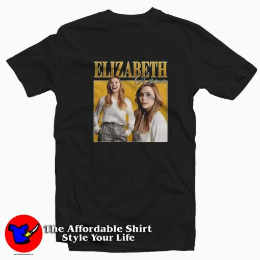 Elizabeth Olsen Wandavision Scarlet Witch T-shirt On Sale