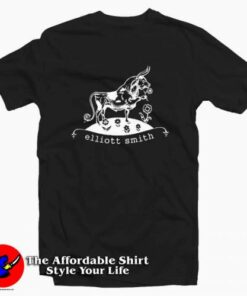 Elliott Smith Coming Up Roses Unisex T-shirt On Sale Elliott Smith Coming Up Roses Unisex T-shirt On Sale