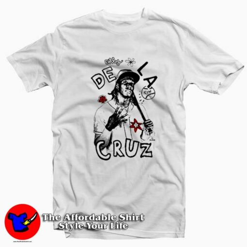 Elly De LA Cruz Hand Sign Graphic Unisex T-Shirt On Sale