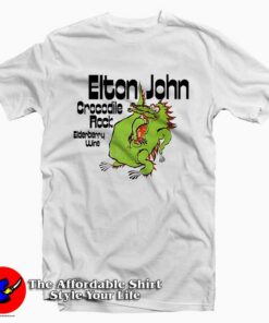 Elton John Crocodile Rock Tee Shirt Elton John Crocodile Rock Tee Shirt