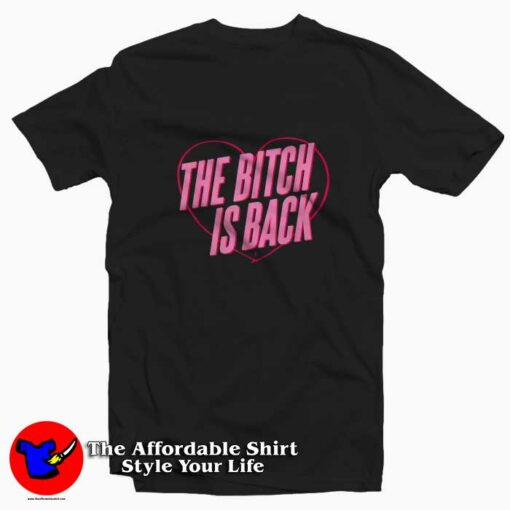 Elton John The Bitch Is Back Album Unisex T-shirt On Sale