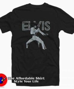 Elvis Presley Dance in Lights Regular Unisex T-shirt On Sale Elvis Presley Dance in Lights Regular Unisex T-shirt On Sale