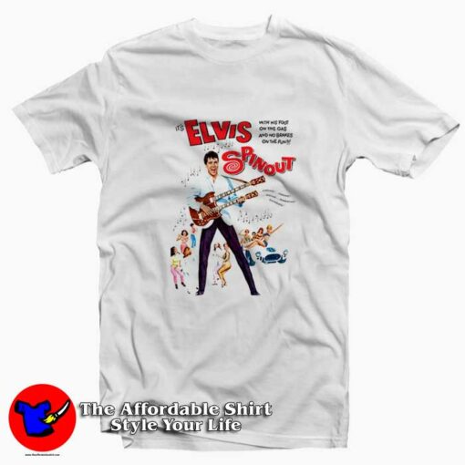 Elvis Presley Out Film Poster Rock Vintage T-shirt On Sale