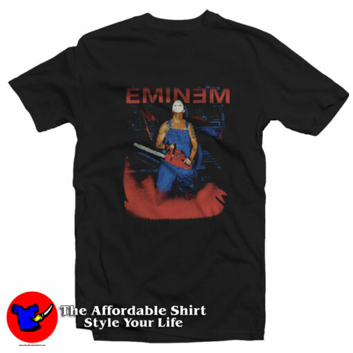 Eminem Chainsaw Anger Slim Shady T-Shirt On Sale