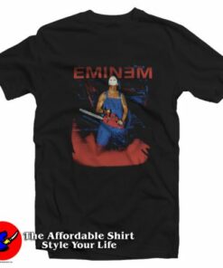 Eminem Chainsaw Anger Slim Shady T-Shirt On Sale Eminem Chainsaw Anger Slim Shady T-Shirt On Sale