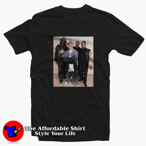 Eminem Snoop Dogg Dr Dre Ice Cube Rap Hip-Hop T-shirt On Sale