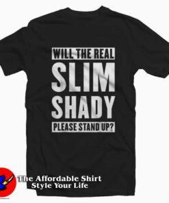 Eminem The Slim Shady Please Stand Up T-shirt On Sale Eminem The Slim Shady Please Stand Up T-shirt On Sale