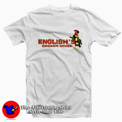 English’s Chicken House Concert Graphic T-Shirt On Sale