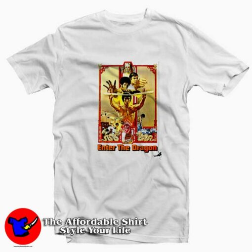 Enter the Dragon Movie Vintage Unisex T-shirt On Sale