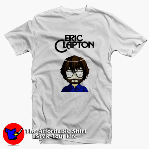 Eric Patrick Clapton Rock Blues Graphic T-Shirt On Sale