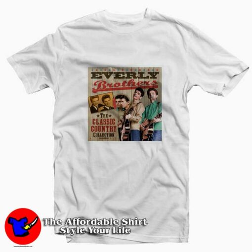 Everly Brothers The Classic Country Unisex T-shirt On Sale