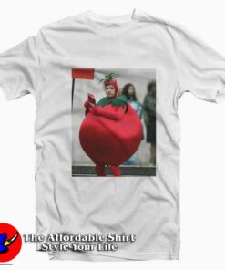 Ewan McGregor Dressed As A Tomato Graphic T-Shirt On Sale Ewan McGregor Dressed As A Tomato Graphic T-Shirt On Sale