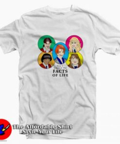 Facts Of Life Sitcom Television Series Vintage T-shirt On Sale Facts Of Life Sitcom Television Series Vintage T-shirt On Sale