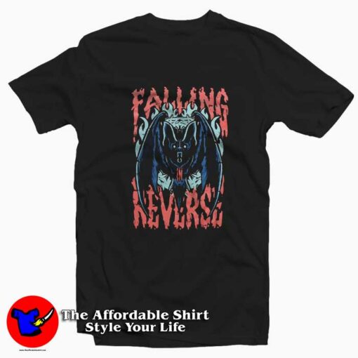 Falling In Reverse Bat Girls Vintage Unisex T-shirt On Sale