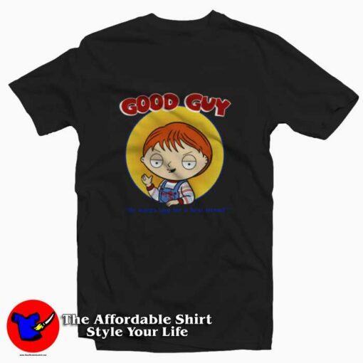 Family Guy x Child’s Play Good Guy T-shirt On Sale