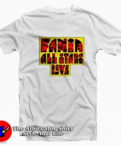 Fania All Stars Live Latin Music Vintage T-Shirt On Sale Fania All Stars Live Latin Music Vintage T-Shirt On Sale