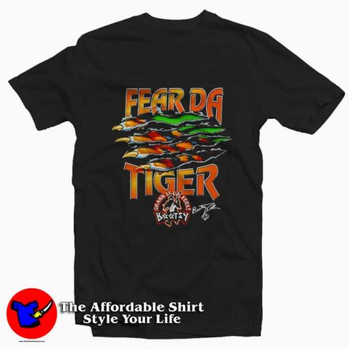 Fear Da Tiger Crank it Up Dool Bootsy T-Shirt On Sale