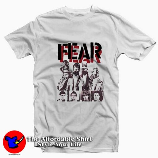 Fear New Band Music Punk Vintage Unisex T-shirt On Sale