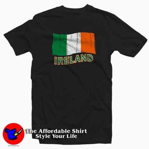 Feelin Good Ireland Flag T-Shirt Tribute St Patrick’s Day