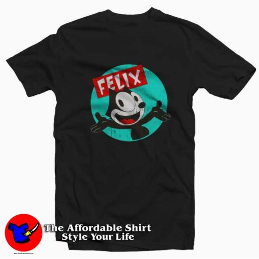 Felix The Cat Funny Vintage Retro Unisex T-shirt On Sale