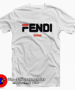 Fendi x Fila Premium T-Shirt Fila Collection Fendi x Fila Premium T-Shirt Fila Collection