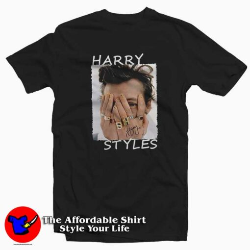 Fine Harry Styles Album Music Line Unisex T-shirt On Sale