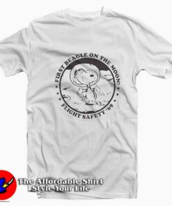 First Beagle on the Moon Unisex T-shirt On Sale First Beagle on the Moon Unisex T-shirt On Sale