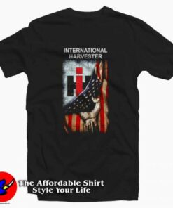 Flag American International Harvester T-shirt On Sale Flag American International Harvester T-shirt On Sale