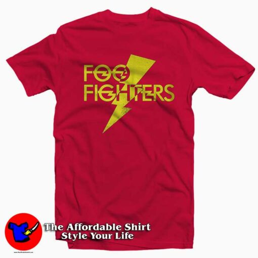 Foo Fighters Lightning Strike T Shirt For Men Or Women