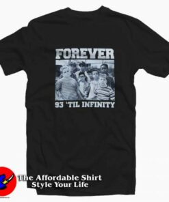 Forever The Sandlot 93 Til Infinity  Unisex T-shirt On Sale Forever The Sandlot 93 Til Infinity  Unisex T-shirt On Sale