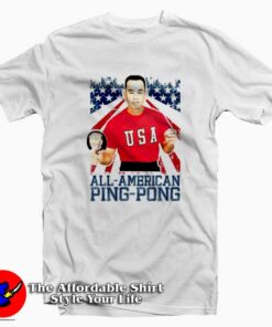Forrest Gump American Ping Pong T-shirt On Sale Forrest Gump American Ping Pong T-shirt On Sale