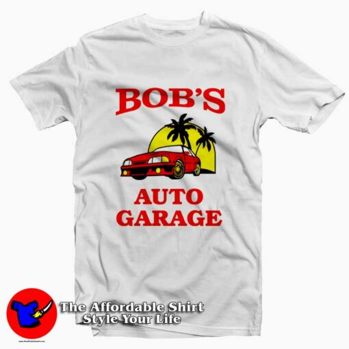 Fox Body Bobs Auto Garage Graphic T-Shirt On Sale