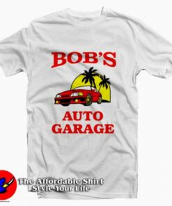 Fox Body Bobs Auto Garage Graphic T-Shirt On Sale