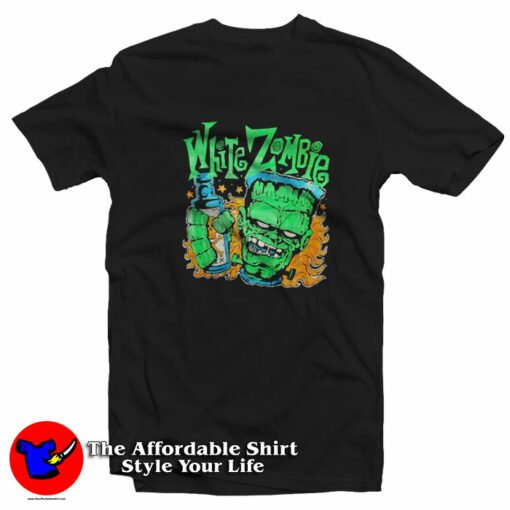 Frank N Booze Zombie Vintage Unisex T-Shirt On Sale