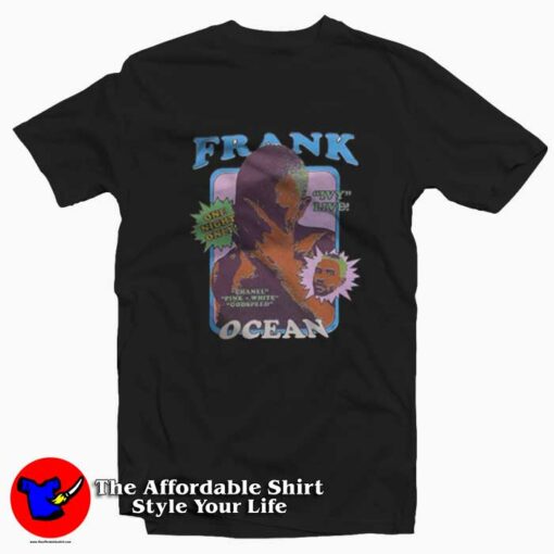 Frank Ocean One Night Only Retro Vintage T-Shirt On Sale