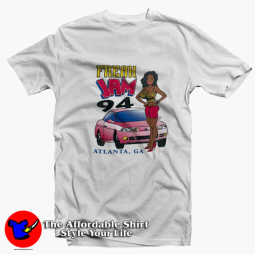 Freaknik Vintage Georgia Party Atlanta Hip Hop T-Shirt On Sale