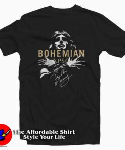 Freddie Mercury Bohemian Rhapsody Unisex T-shirt On Sale Freddie Mercury Bohemian Rhapsody Unisex T-shirt On Sale