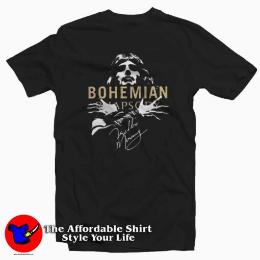 Freddie Mercury Bohemian Rhapsody Unisex T-shirt On Sale