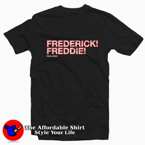 Frederick Freddie from Rizzo Graphic Unisex T-shirt On Sale