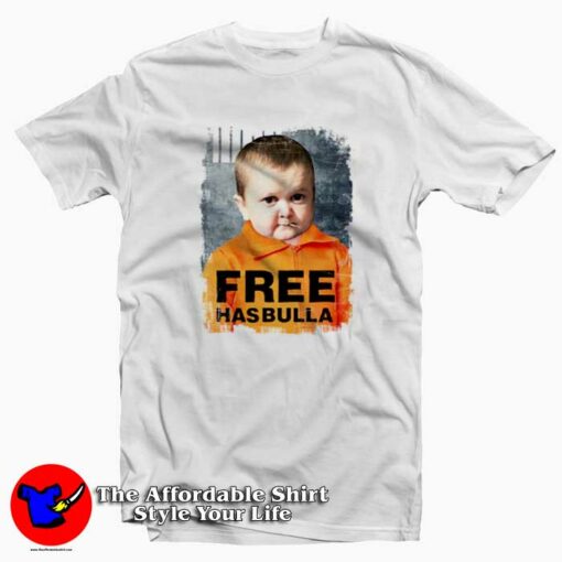 Free Hasbulla Funny Graphic Unisex T-Shirt On Sale