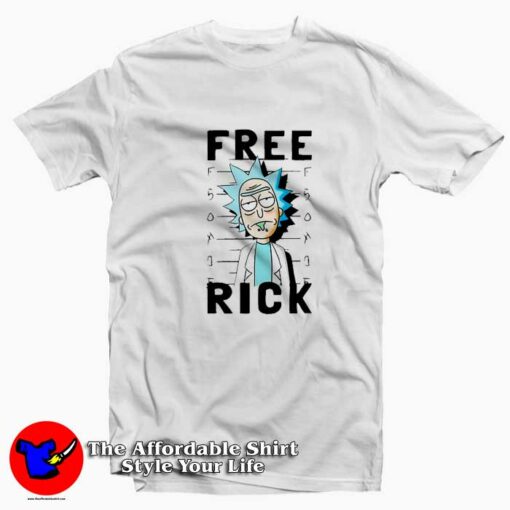 Free Rick Funny Rick and Morty Unisex T-shirt On Sale