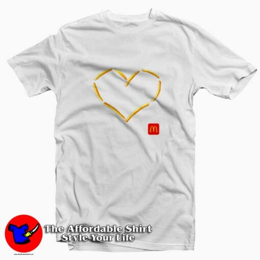 French Fry Heart Cardi B & Offset Meal T-Shirt On Sale