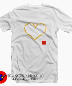 French Fry Heart Cardi B & Offset Meal T-Shirt On Sale