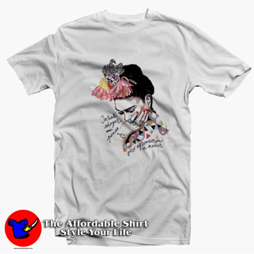 Frida Kahlo de Rivera Vintage Graphic Unisex T-shirt On Sale