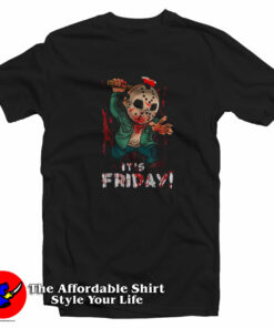 Friday 13th Funny Halloween Horror Unisex T-Shirt On Sale Friday 13th Funny Halloween Horror Unisex T-Shirt On Sale